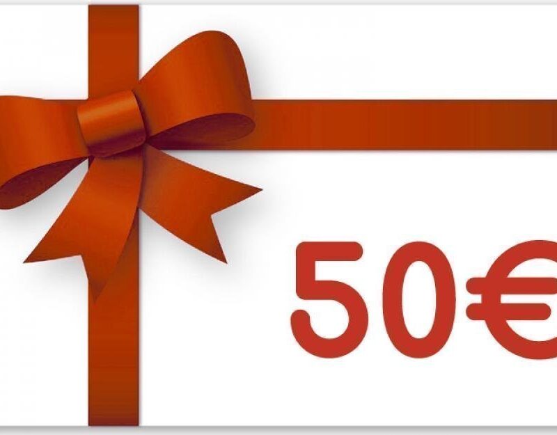 Carte cadeau de 50 euros