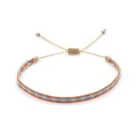 bijou homme bracelet en tissu fait main